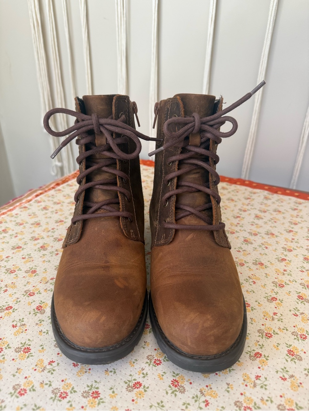 Clark’s Women’s Lace-Up Leather Boots